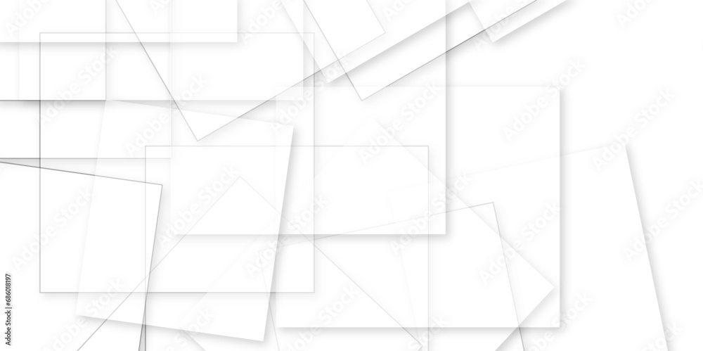 Abstract white and gray background with lines white background for your design. Abstract white square shape with futuristic background. White square vector background for cards, flyer, poster, banner, Abstract white and gray background with lines white background for your design. Abstract white square shape with futuristic background. White square vector background for cards, flyer, poster, banner,