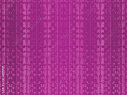 Metal background with shiny purple ornament, with steel concept.