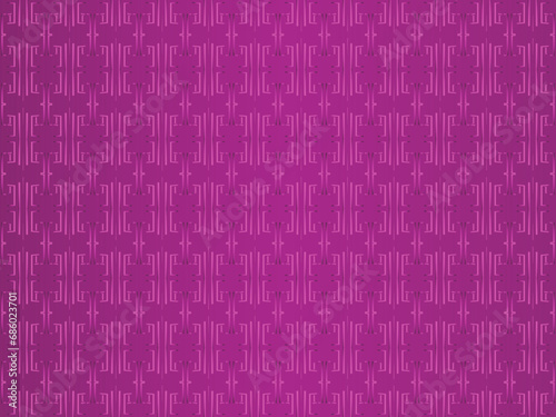 Metal background with shiny purple ornament, with steel concept.