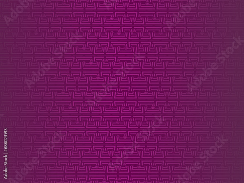 Metal background with shiny purple ornament, with steel concept.