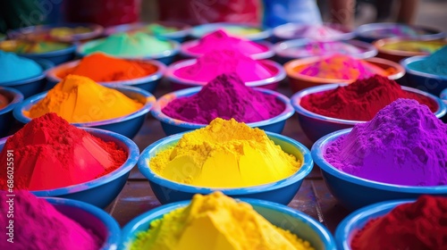 Holi Festival Farben. Colorful Celebrations.
