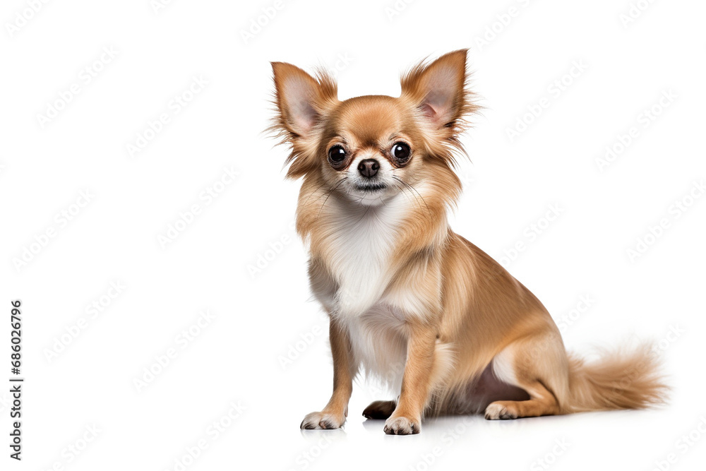 Chihuahua isolated on white background Chihuahua isolated on white background