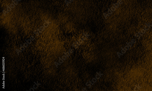 Abstract blur background Brown and black gradients give the impression of cave walls, stone walls, and can be used in media design.
