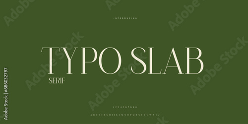 Hand drawn elegant alphabet letters font and number. Classic Lettering Minimal Fashion Designs. Typography modern Sen serif fonts regular decorative vintage concept. vector illustration