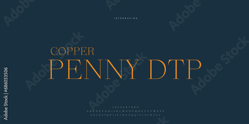 Hand drawn elegant alphabet letters font and number. Classic Lettering Minimal Fashion Designs. Typography modern Sen serif fonts regular decorative vintage concept. vector illustration