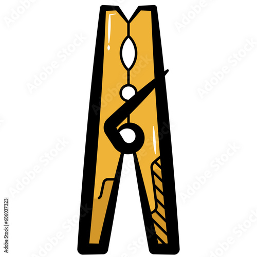 Clothes Peg Icon