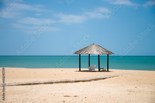 rest area on Guajira beaches