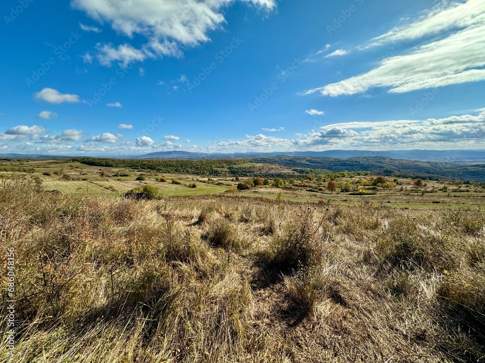 landscape with sky and clouds