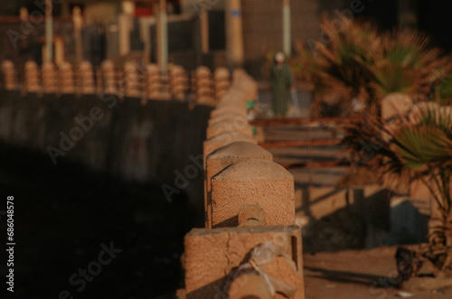old stone fence