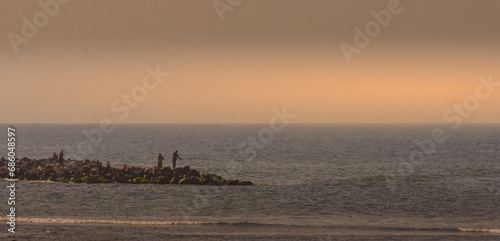 sunrise over the sea