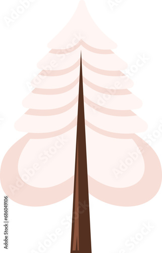 Unique Christmas Tree Illustration