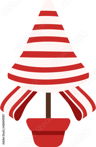 Unique Christmas Tree Illustration