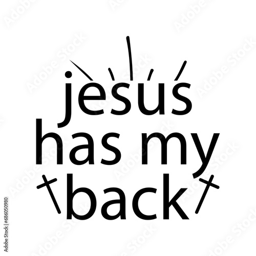 jesus has my back