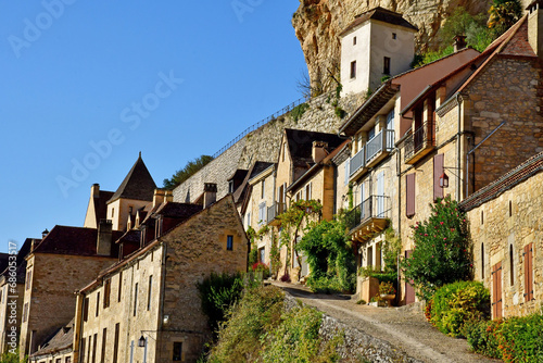 Beynac et Cazenac  France - october 7 2023   picturesque village