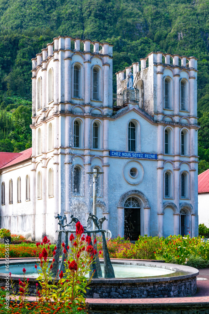 église Notre Dame de l'assomption à Salazie, la Réunion