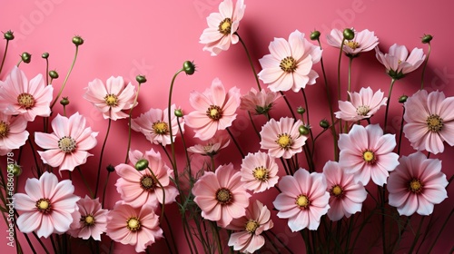 Pink Garden Flowers, HD, Background Wallpaper, Desktop Wallpaper 