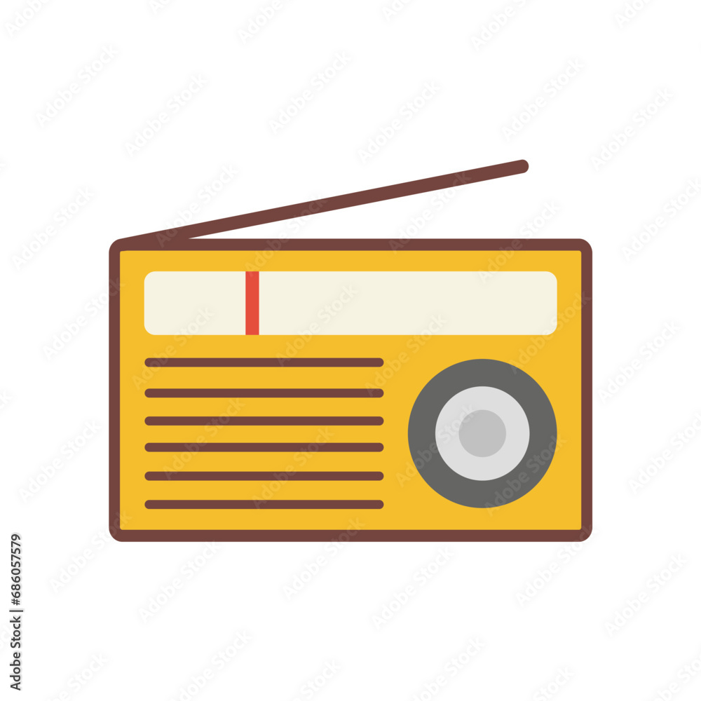 radio icon design vector template simple and modern radio icon design vector template simple and modern