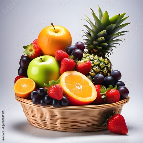 fruits in a basket
Indulge in the vibrant colors and freshness captured in this stunning fruit basket image. Explore the beauty and richness of nature's harvest through this captivating fruit basket 