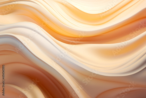 Very abstract background with wavy pattern in yellow and white.