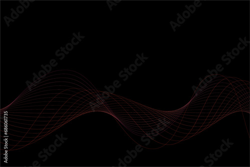 vector illustration of a line pattern background with a blend effect
