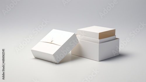 white box isolated