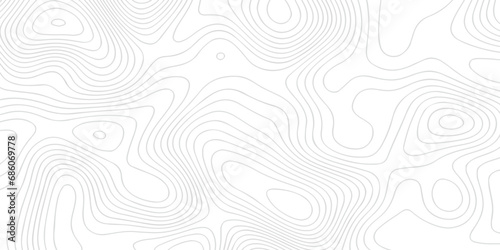 Abstract wave pattern with lines. Abstract Vector geographic contour map and topographic contours map background. Abstract white pattern topography vector background. Topographic line map background.