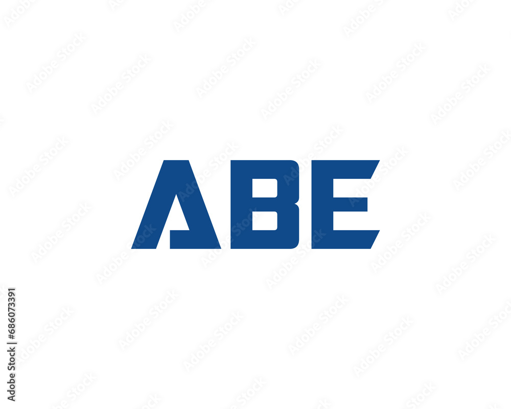 ABE logo design vector template ABE logo design vector template