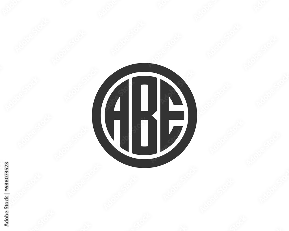 ABE logo design vector template ABE logo design vector template