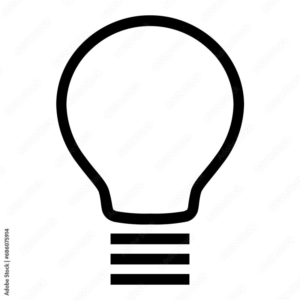 light bulb icon light bulb icon