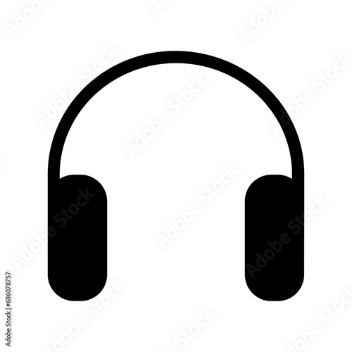 headphones icon isolated