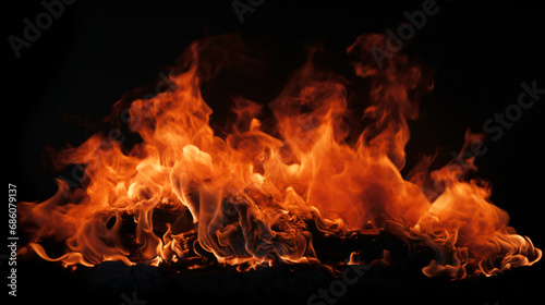 Pile of flames © Ashley
