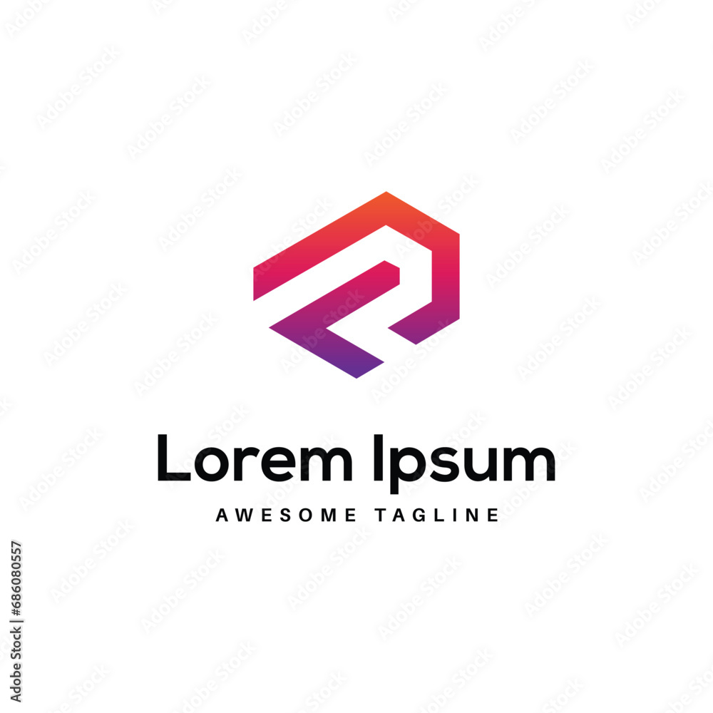 R Letter Logo Design Free Icon R Letter Logo Design Free Icon