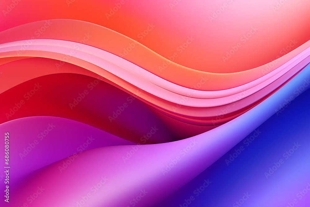 Beautiful colorful abstract background with lines.generative ai Beautiful colorful abstract background with lines.generative ai