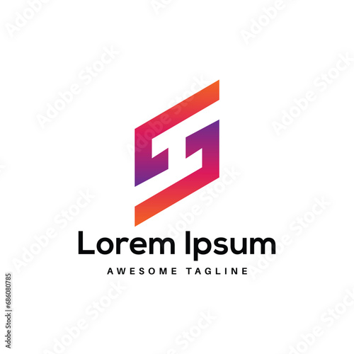 Free Download SH Letter Logo Design Free Icon - GFXLoad