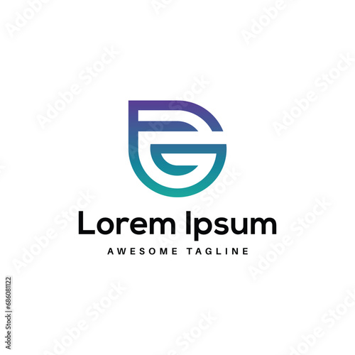 FG Letter Logo Design Free Icon Free Download FG Letter Logo Design Free Icon - GFXLoad