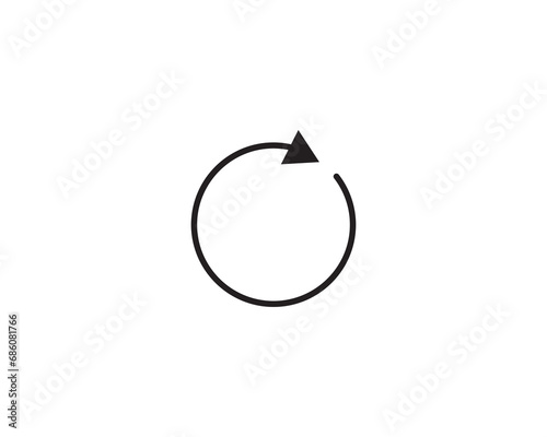 Reaload icon vector design symbol illustration