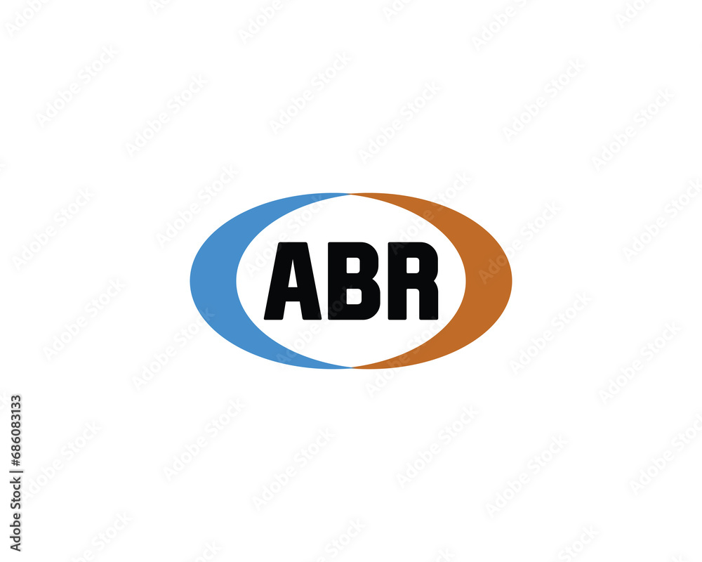 ABR logo design vector template ABR logo design vector template