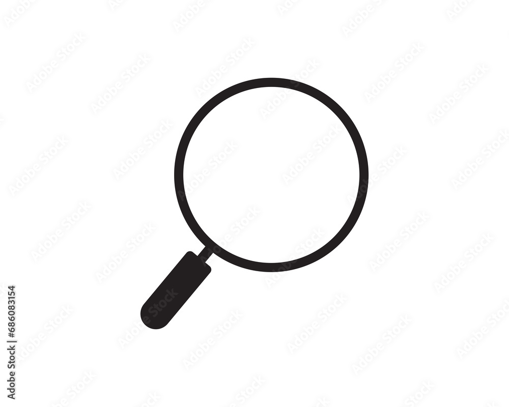 Magnifier Search magnify glass icon vector symbol design illustration Magnifier Search magnify glass icon vector symbol design illustration