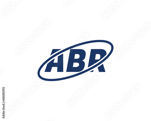 ABR logo design vector template