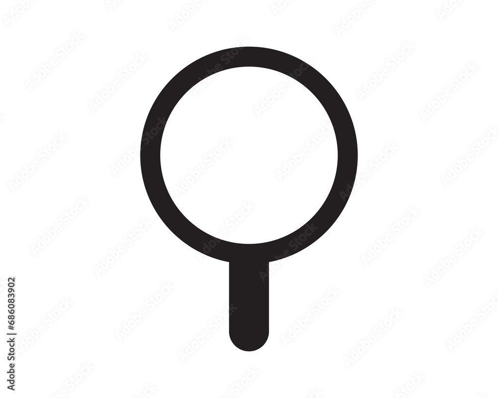 Magnifier Search magnify glass icon vector symbol design illustration Magnifier Search magnify glass icon vector symbol design illustration