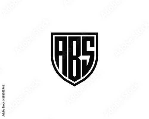 ABS logo design vector template