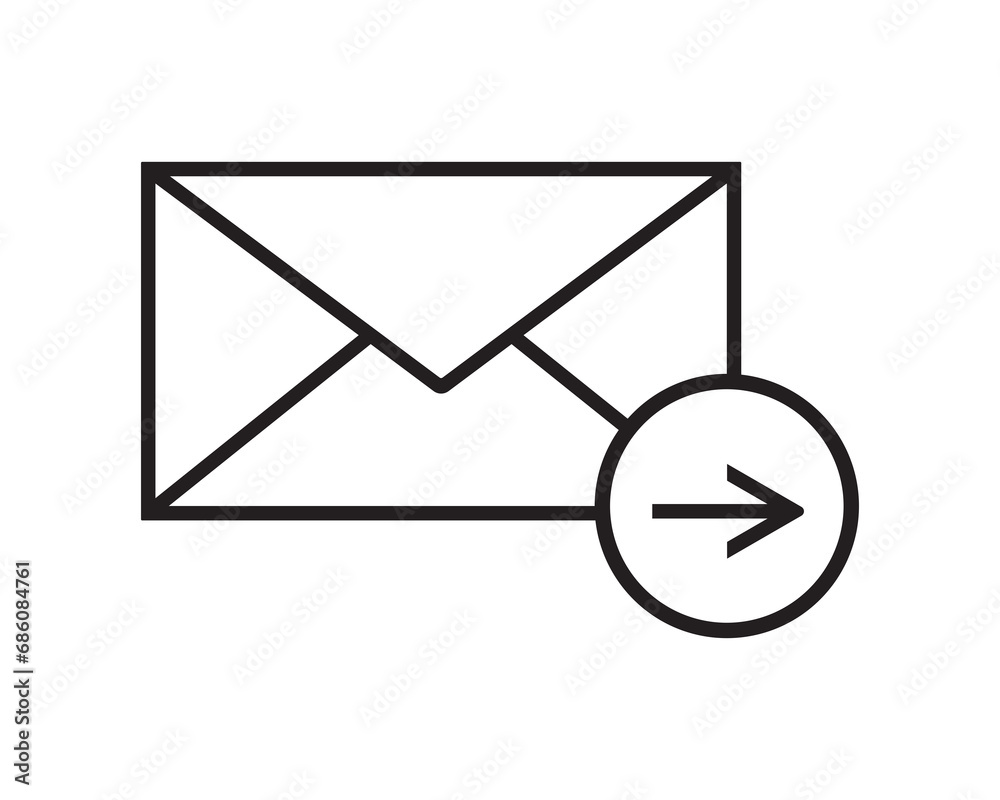 Email mail newsletter message Send icon vector design illustration Email mail newsletter message Send icon vector design illustration
