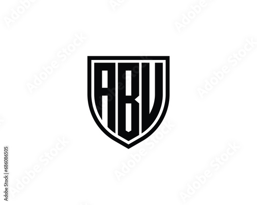 ABU logo design vector template