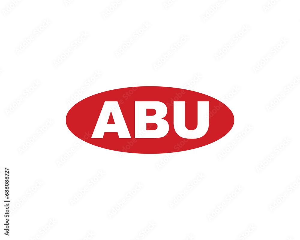 ABU logo design vector template ABU logo design vector template