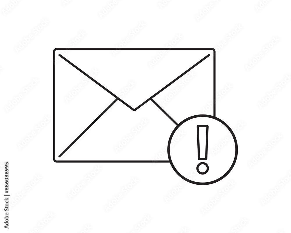 Email mail message icon vector symbol illustration Email mail message icon vector symbol illustration