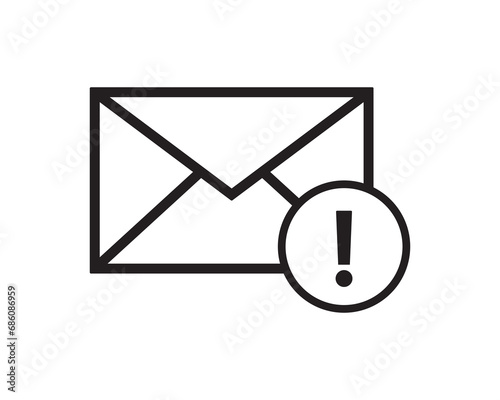 Email mail message icon vector symbol illustration  © Freciousmayna