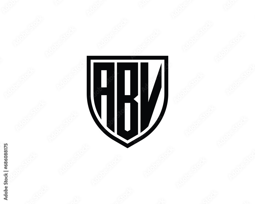 ABV logo design vector template ABV logo design vector template
