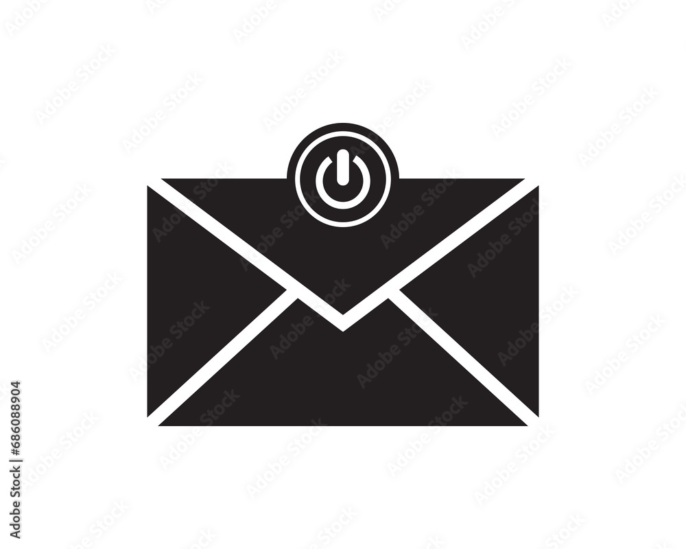 Email mail message icon vector design illustration Email mail message icon vector design illustration