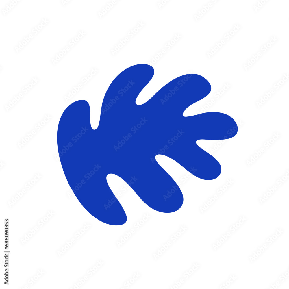 Colorful shape doodle. Funny basic shapes Colorful shape doodle. Funny basic shapes