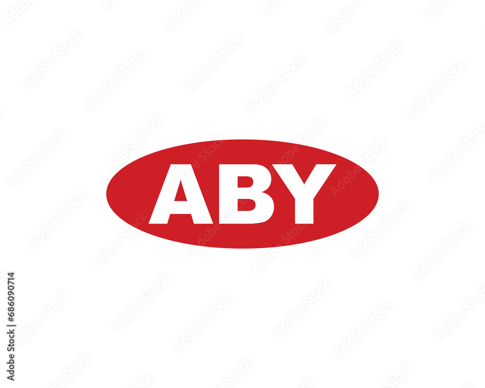 ABY logo design vector template ABY logo design vector template